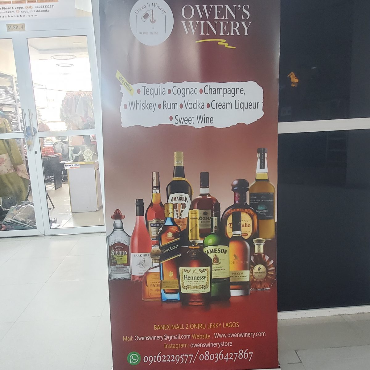 Owen Winery — Fine Wines at Banex Mall, Lekki Phase 1 | Lagos gallery